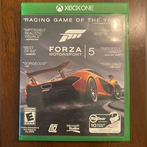 Forza Motorsport 5 for Xbox One, lightly used but works perfectly